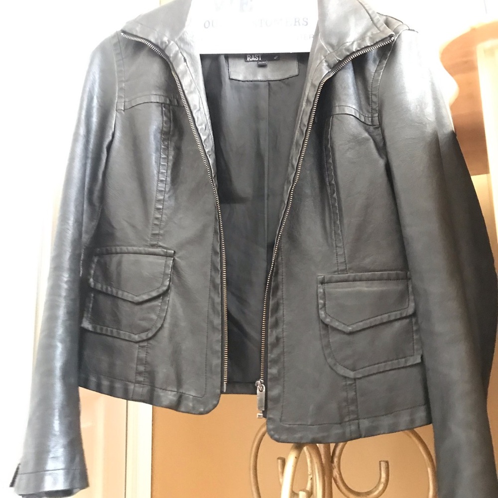Beautiful faux leather jacket